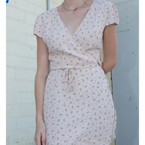 Brandy Melville Pink Floral dress